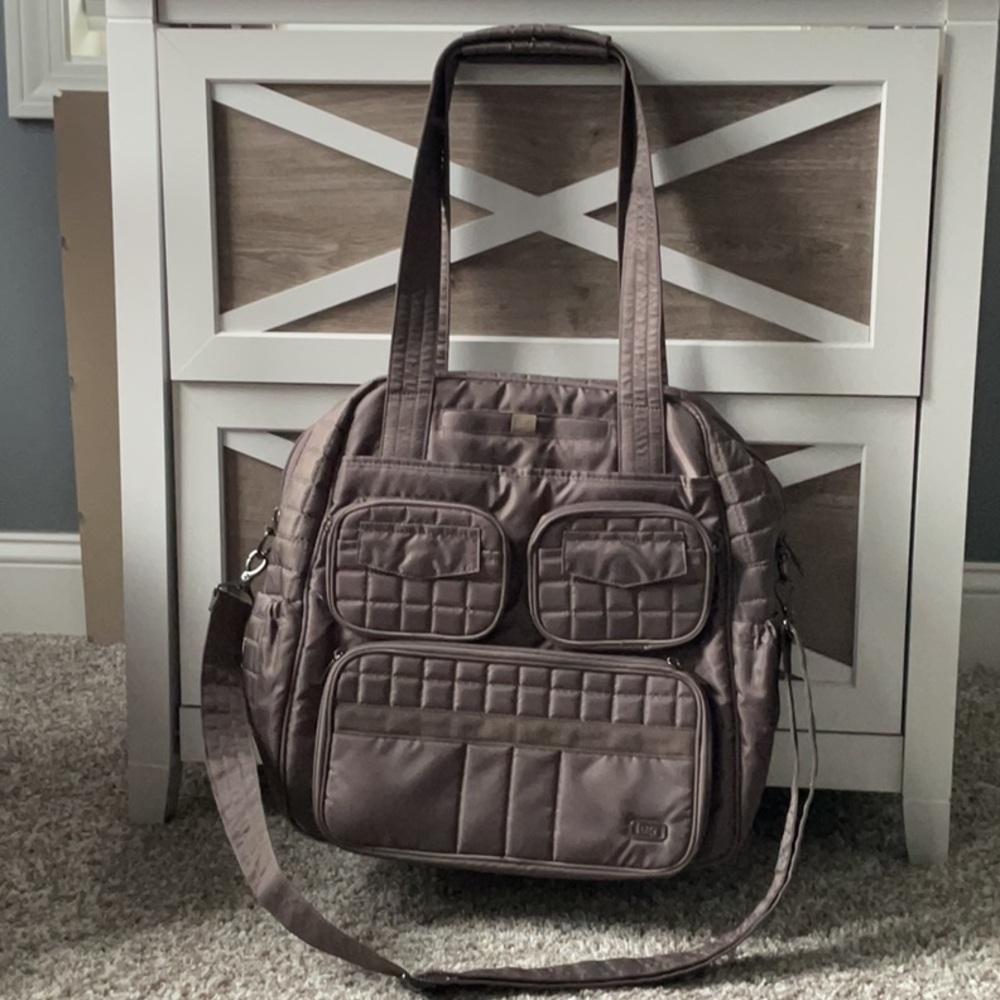 Closet Cleanout Sale! LUG Puddle Jumper Overnight Bag Walnut